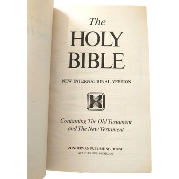 NIV Bible Paperback New International Edition 1986 Zondervan Publishing Witness. - Picture 9 of 16